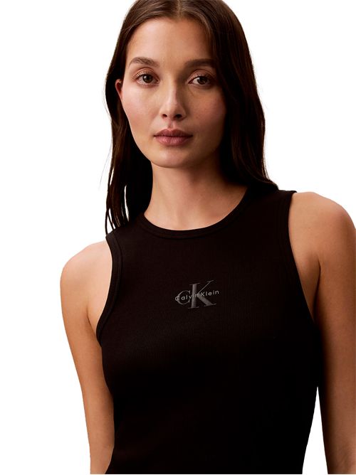 CALVIN KLEIN Vestito a costine in cotone CALVIN KLEIN | LV047F242GUB1